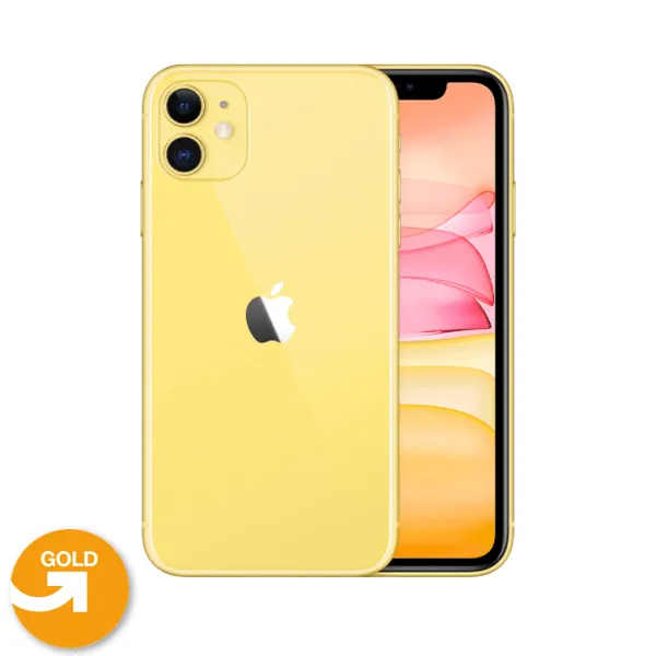Picture of iPhone 11, 256GB, Single SIM, Yellow | Gold Grade