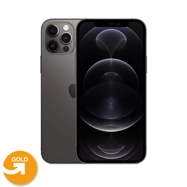 Picture of iPhone 12 Pro Max, 256GB, Single SIM, Graphite | Gold Grade